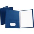 Oxford Folder, 2Pocket, W/Fastnr, Be Pk OXF57702